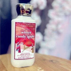 Full size bath & body works Christmas scents; holiday winter candy apple- NEW